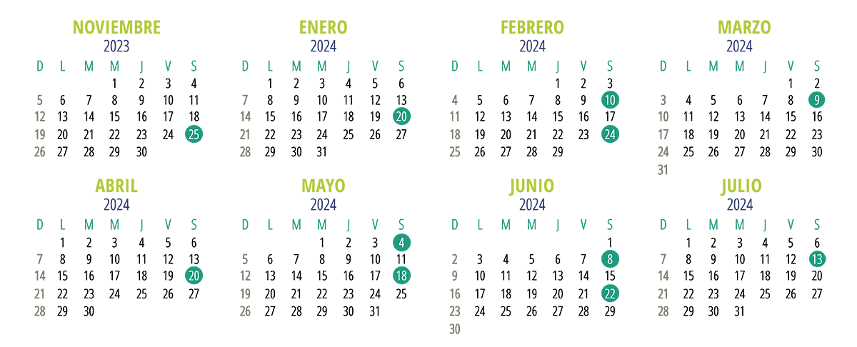 Calendarios-Sesiones Informativas_Greenland